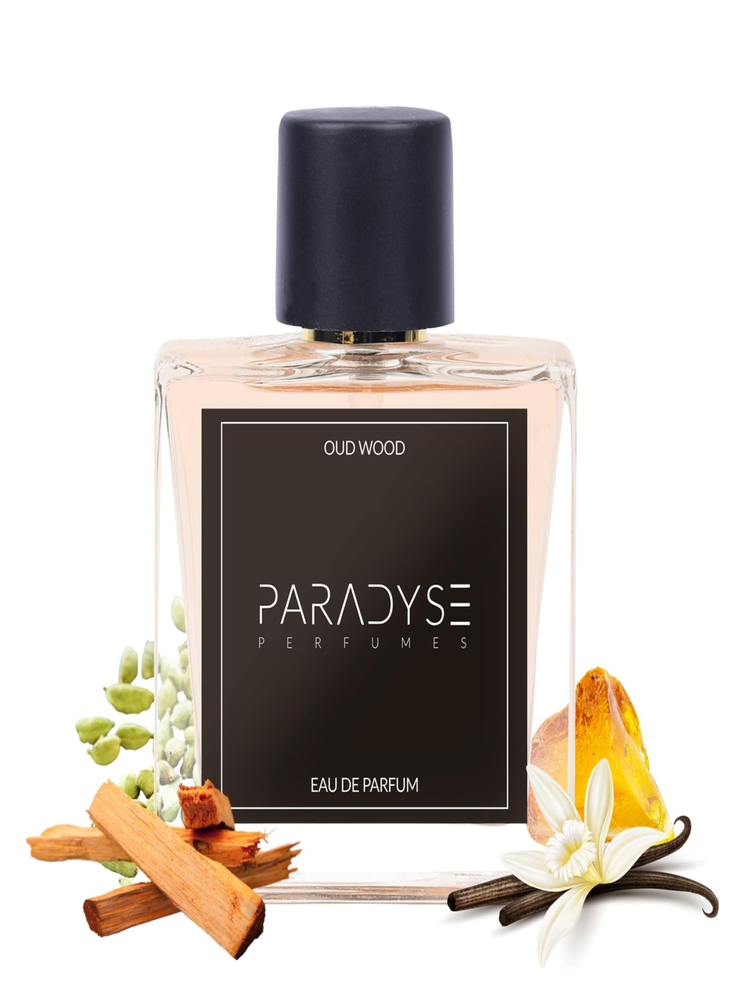 

PARADYSE PERFUMES Oud Wood Long Lasting Eau De Parfume- 50 ml, Transparent