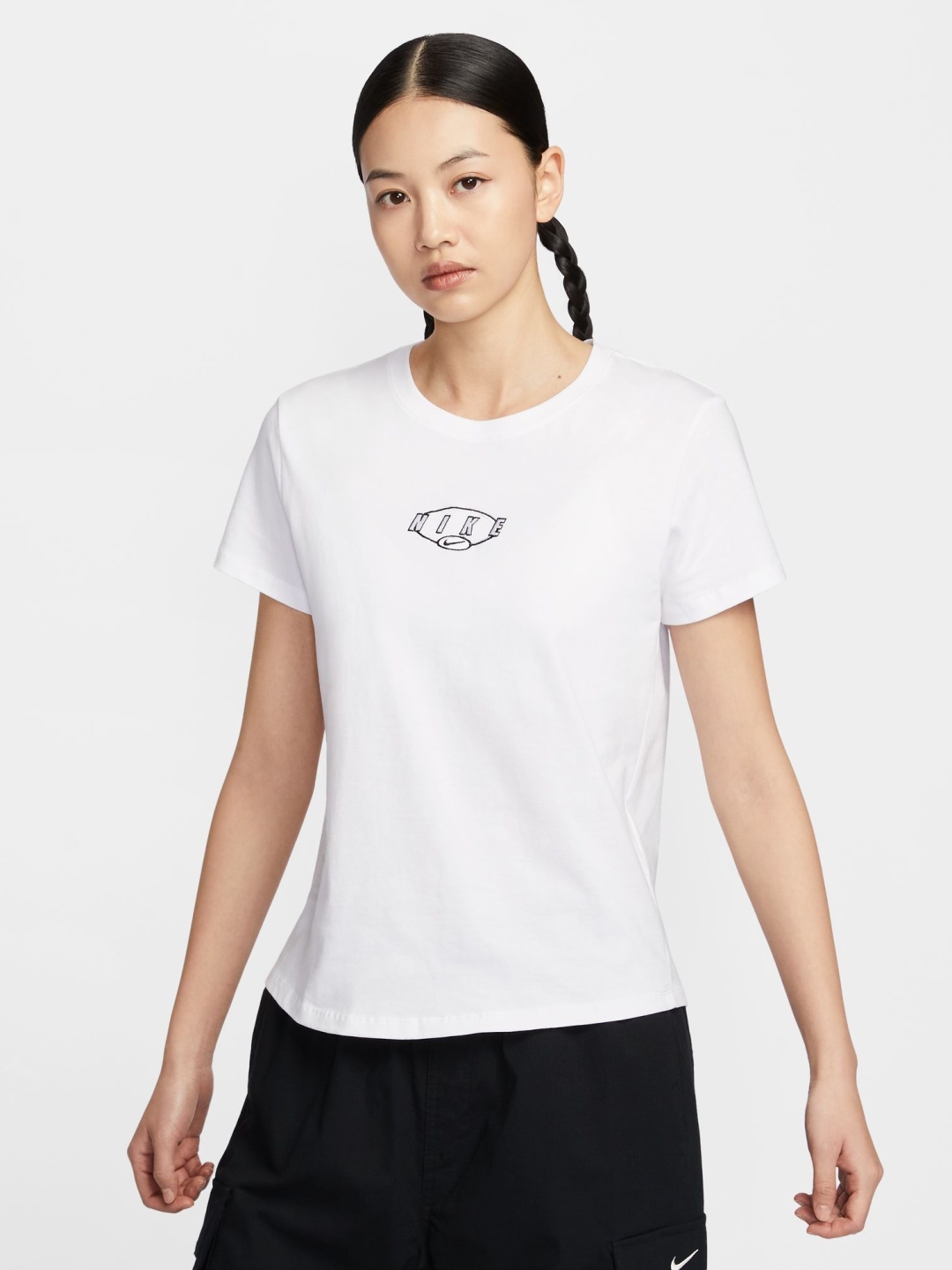 

Nike Sportswear Club Women Short-Sleeve Tee, White