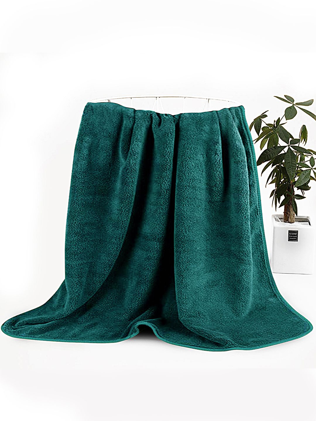 

Story@home Green 400 GSM Premium Soft Bath Towel