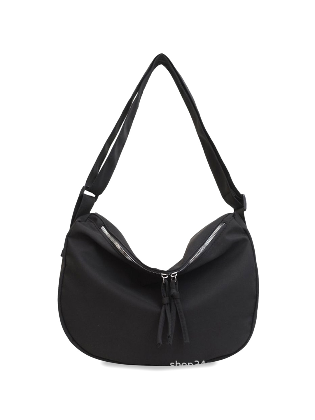 

StyleCast Women Solid Structured Shoulder Bag, Black