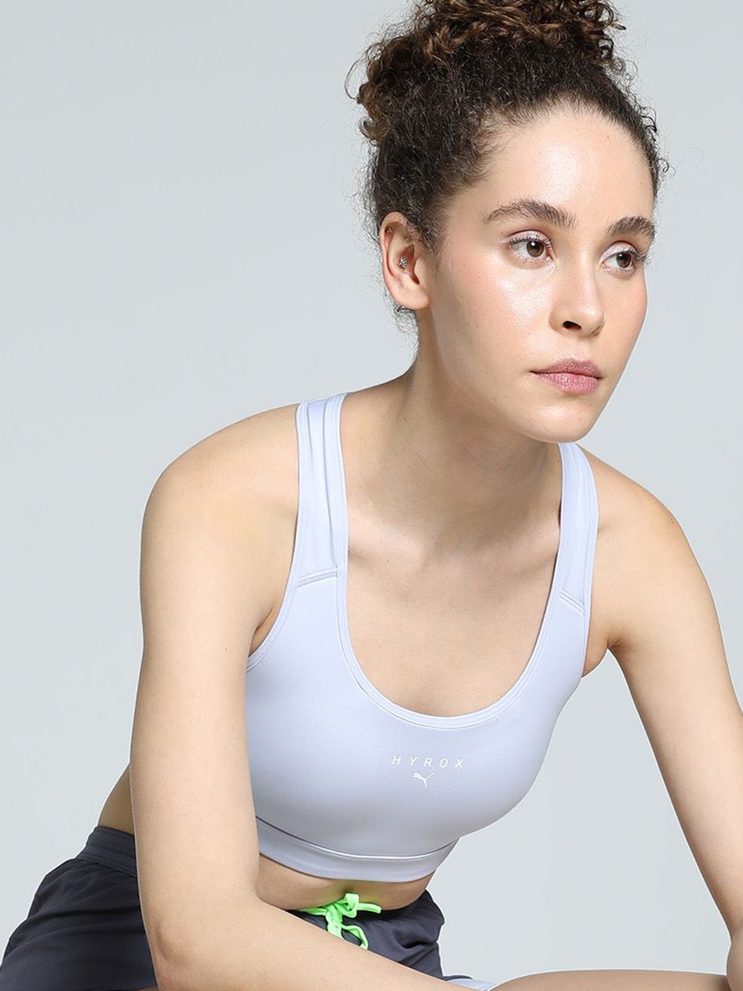 

Puma Hydrox Mid-Impact Training Bra, Blue
