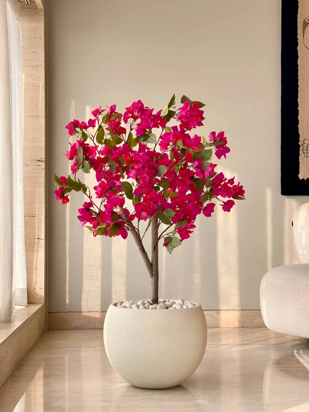 

Mason Home Pink & Green Artificial Bougainvillea Plant