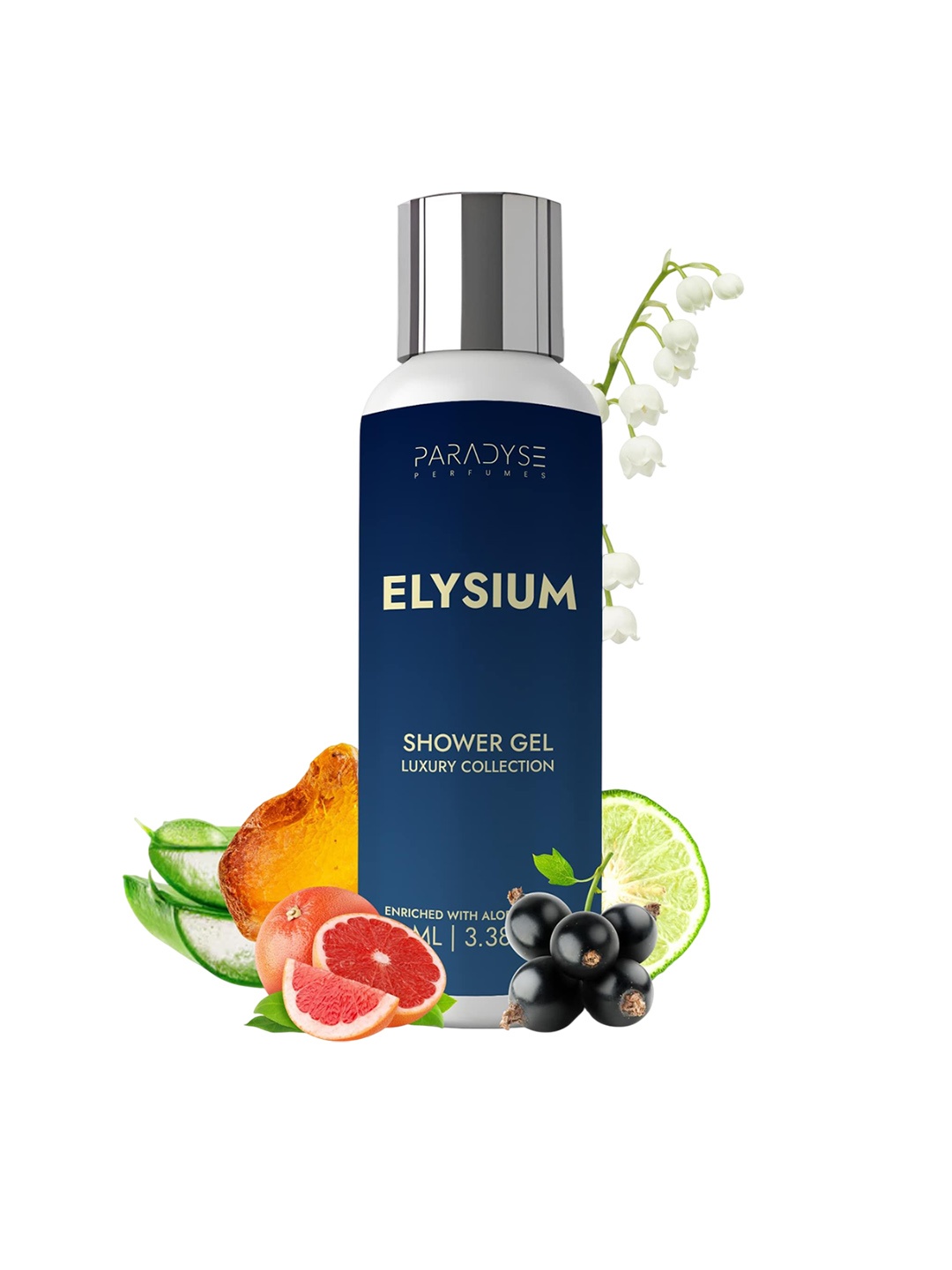 

PARADYSE PERFUMES Elysium Body Wash With Aloe Vera Gel - 100 ml, Transparent