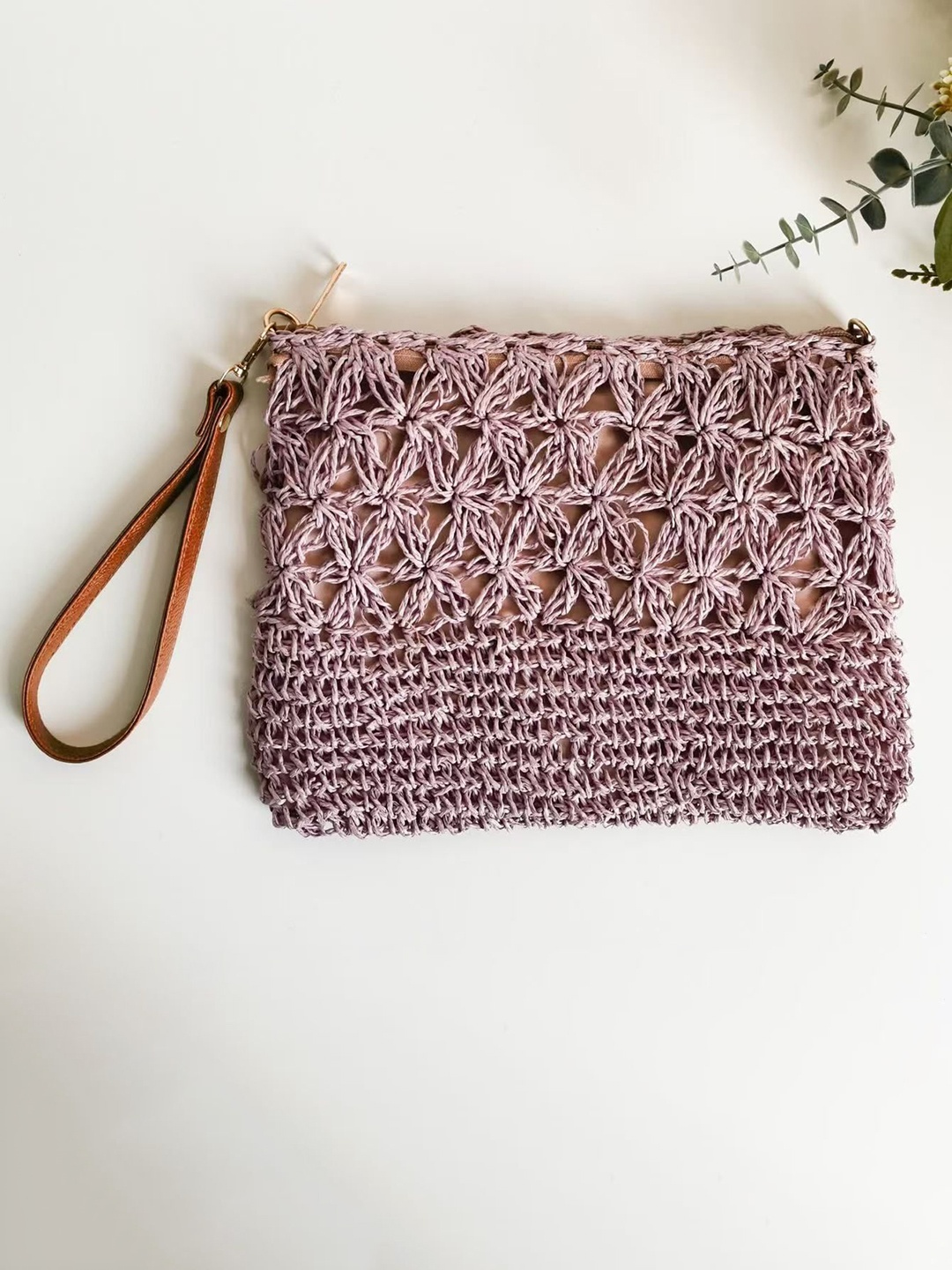 

StyleCast Lace Sling Bag, Mauve