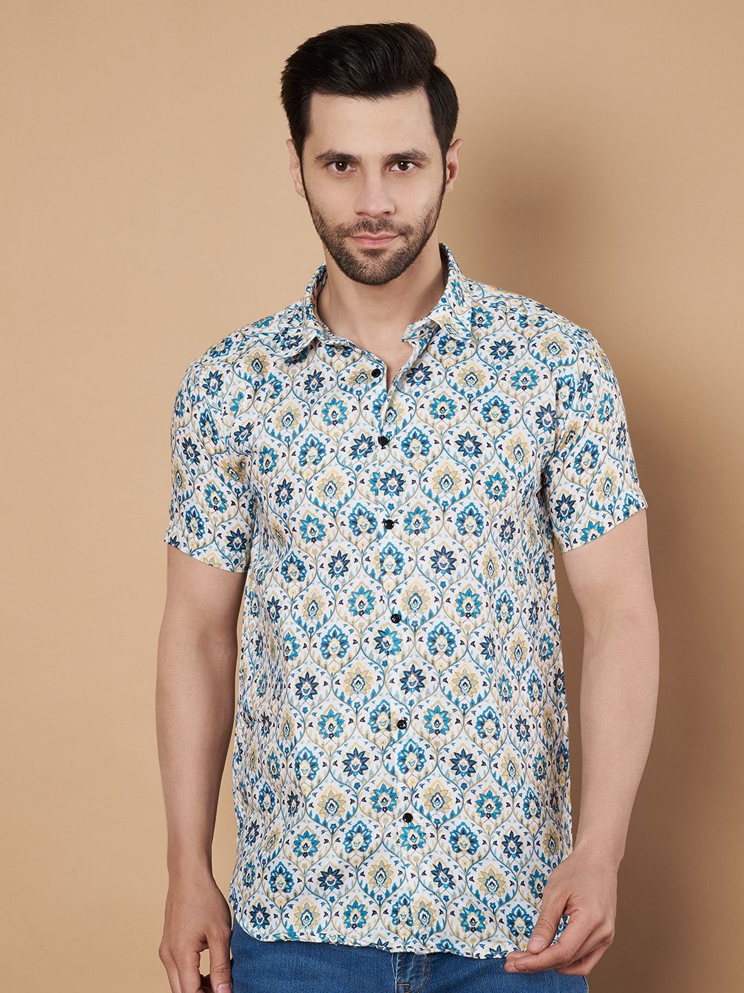 

Fashion FRICKS Men Opaque Casual Shirt, Multi