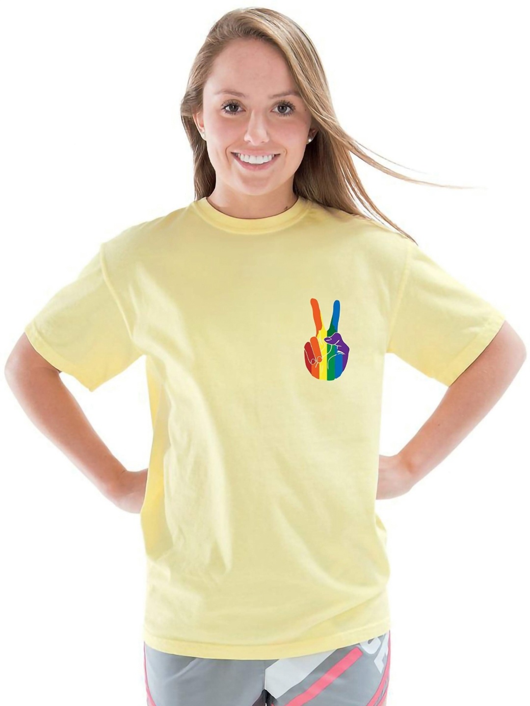 

VLAM Women Printed T-shirt, Yellow