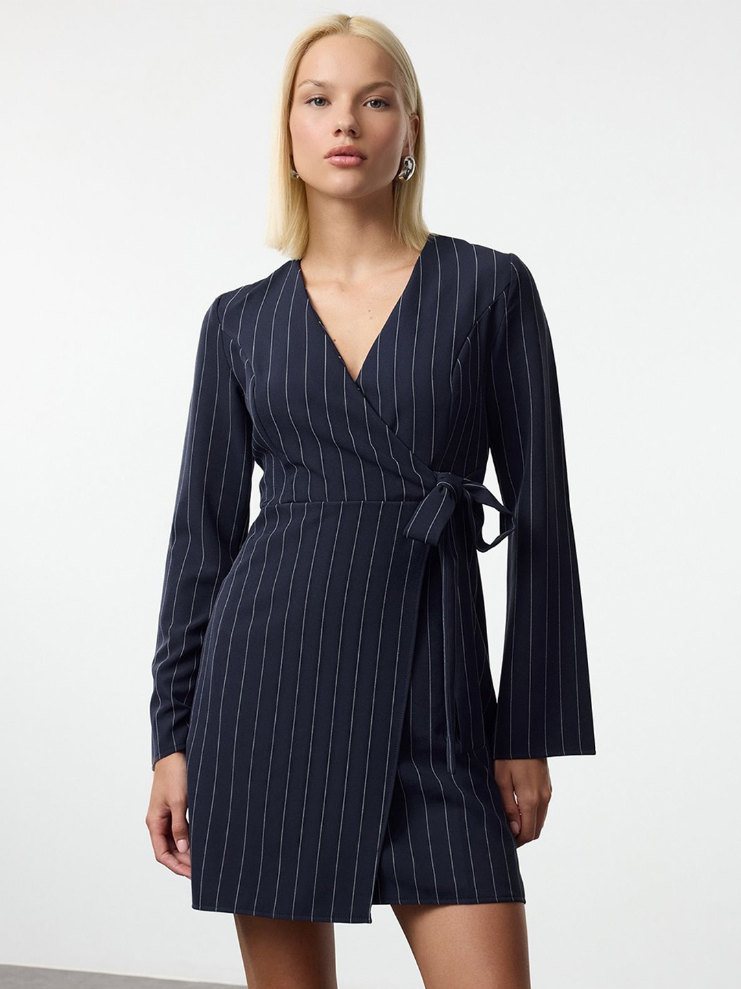 

Trendyol Striped Dress, Na