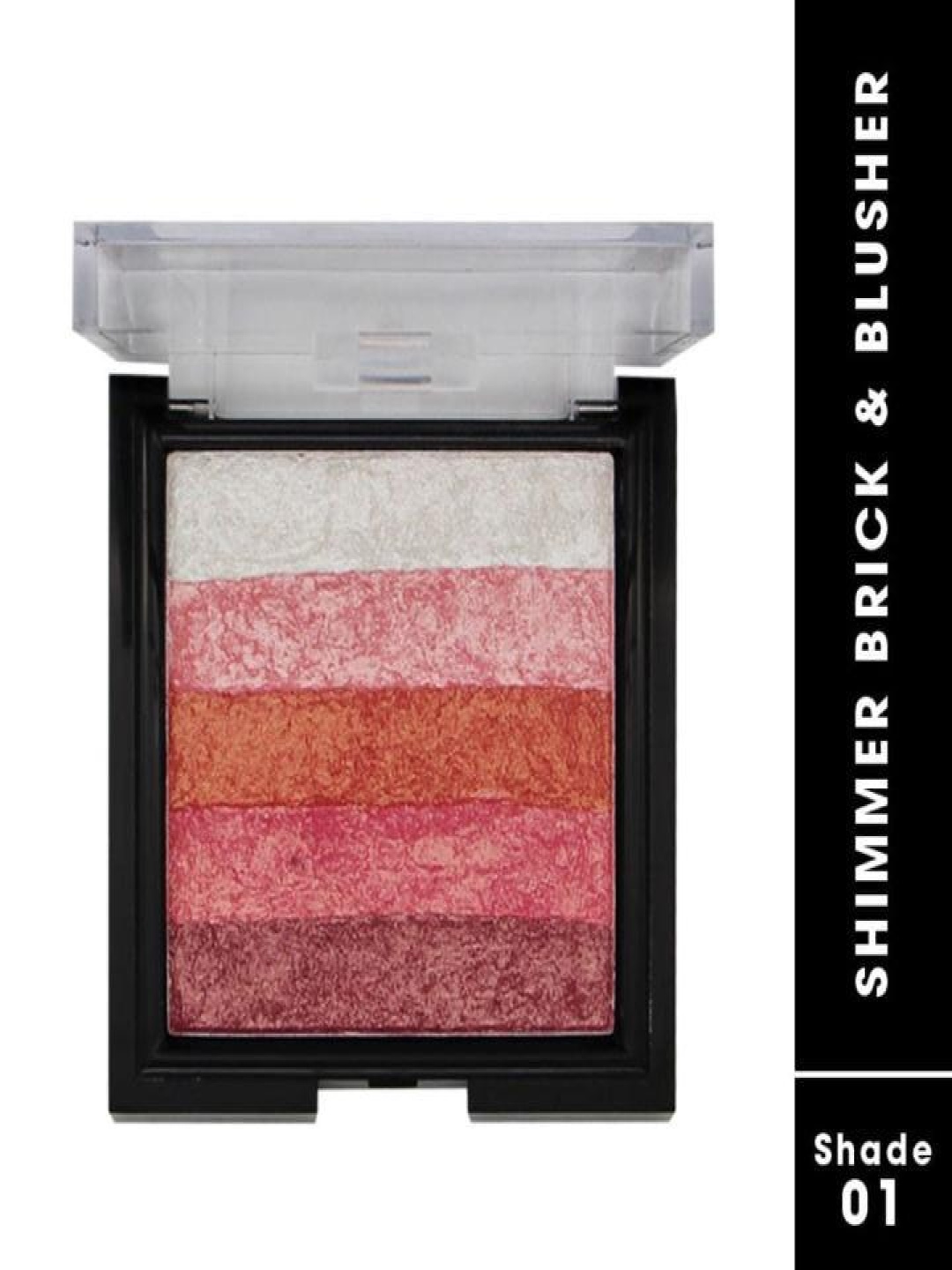 

Fashion Colour Shimmer Brick & Blusher - Shade 01, Multi