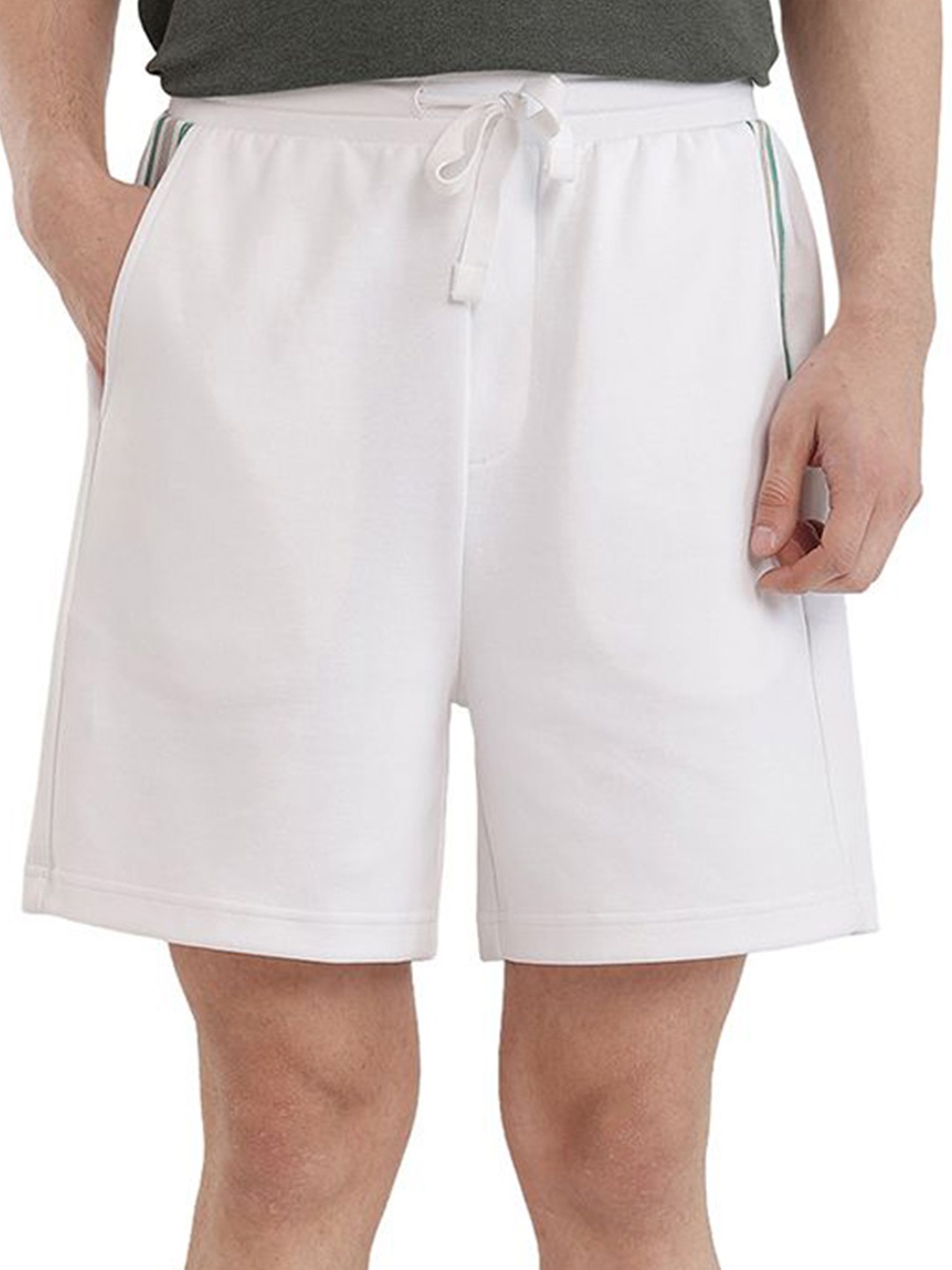 

RARE RABBIT Men Shorts, White