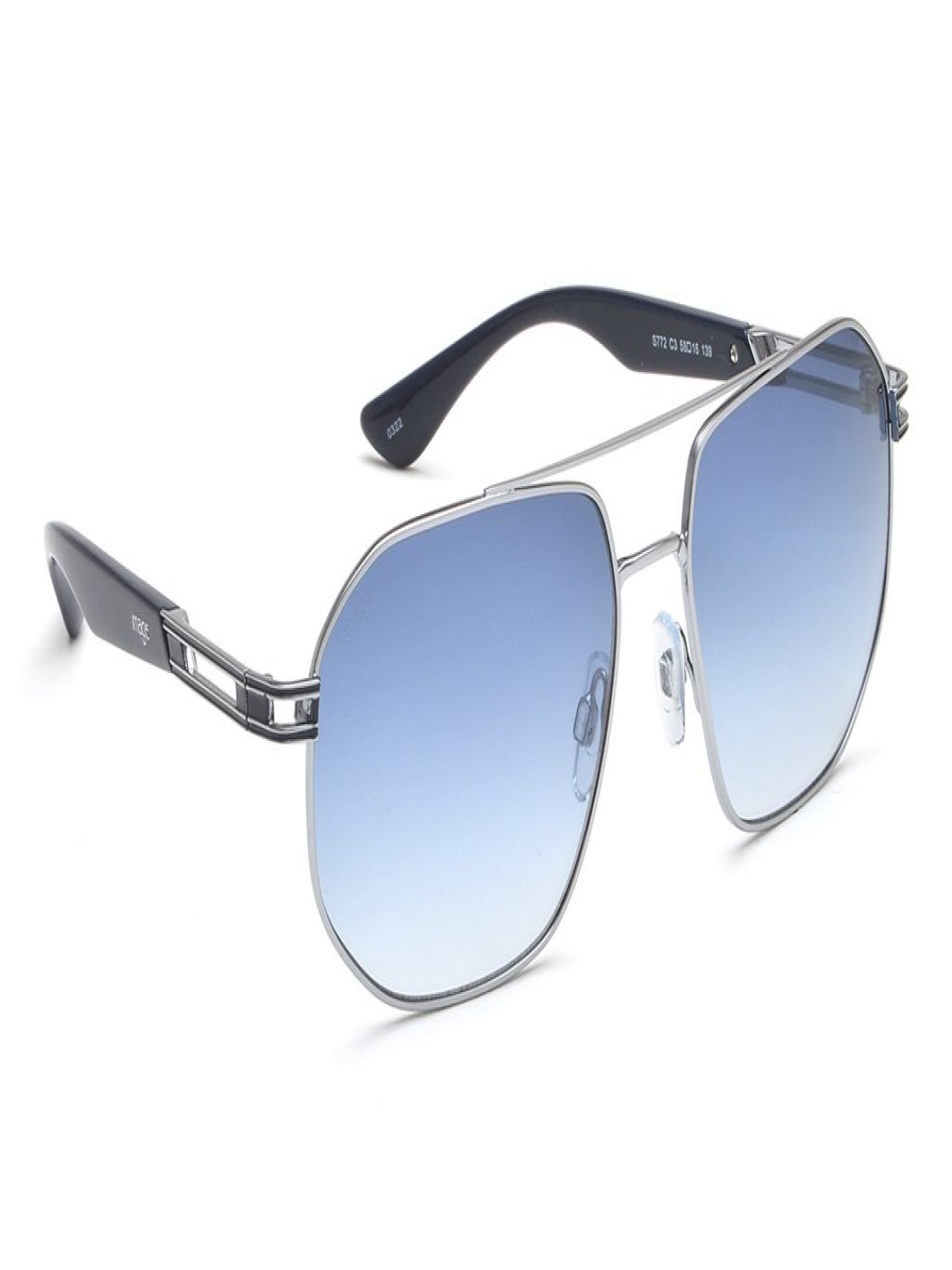 

Image Men Square Sunglasses with UV Protected Lens IMS772C3SG, Blue