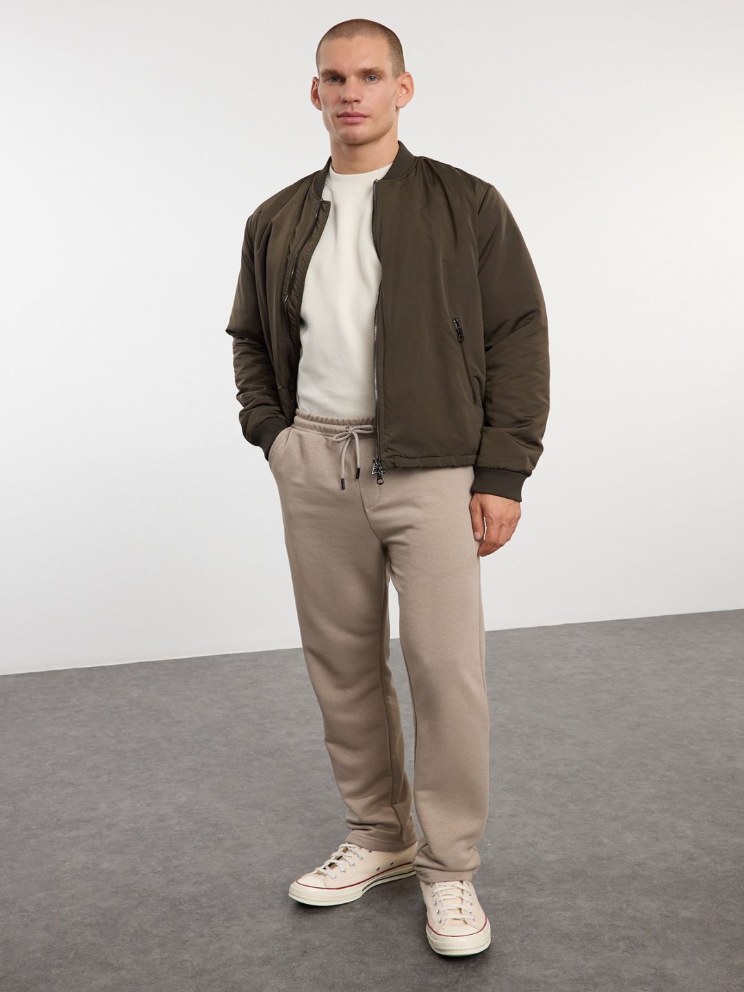 

Trendyol Women Track Pants, Beige