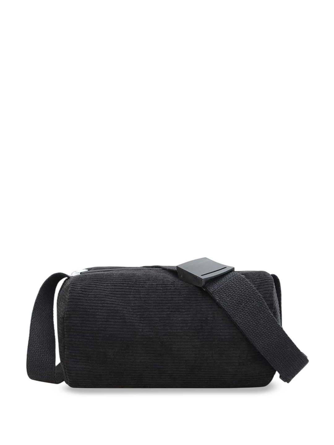 

StyleCast Women Textured Bowling Sling Bag, Black