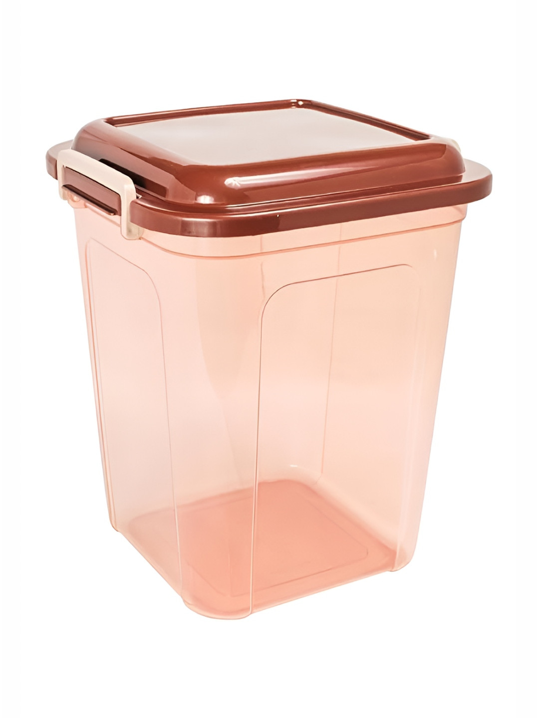 

Nayasa Brown Air-Tight Plastic Kitchen Storage Containers - 22L