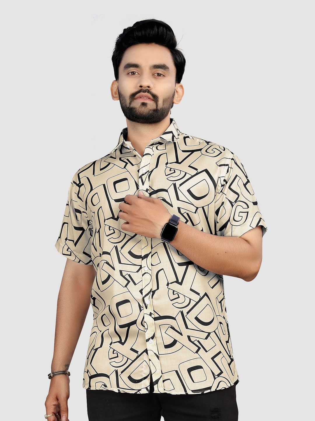 

Fashion FRICKS Men Opaque Casual Shirt, Multi