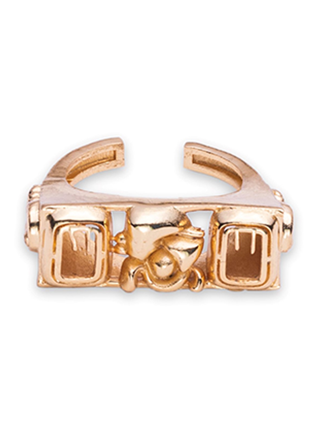 

GAURISH BESPOKE JEWEL Gold-Plated Finger Ring