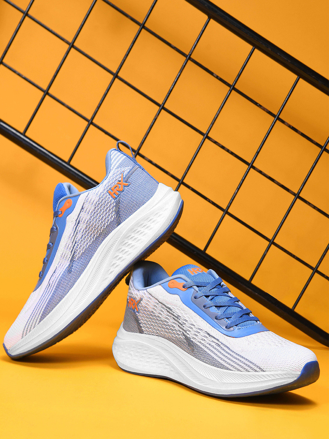 

HRX by Hrithik Roshan Men Mesh Running Shoes, White