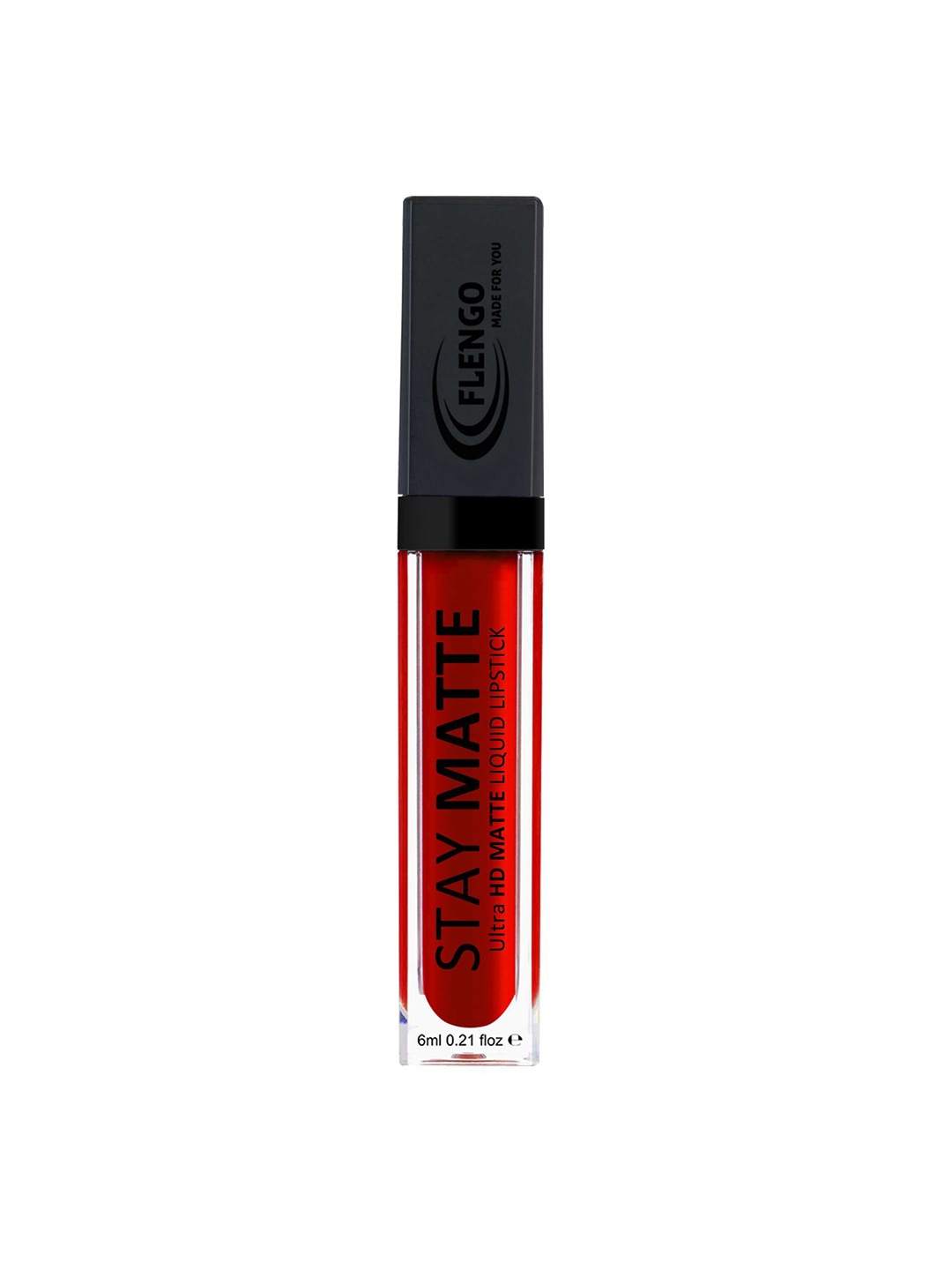 

FLENGO Stay Matte Long Lasting Matte Liquid Lipstick - 6 ml - Red - 01