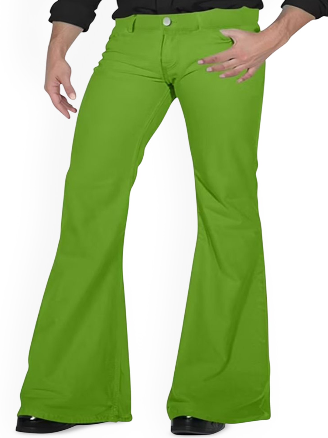 

StyleCast x Revolte Men Easy Wash Pleated Trousers, Green