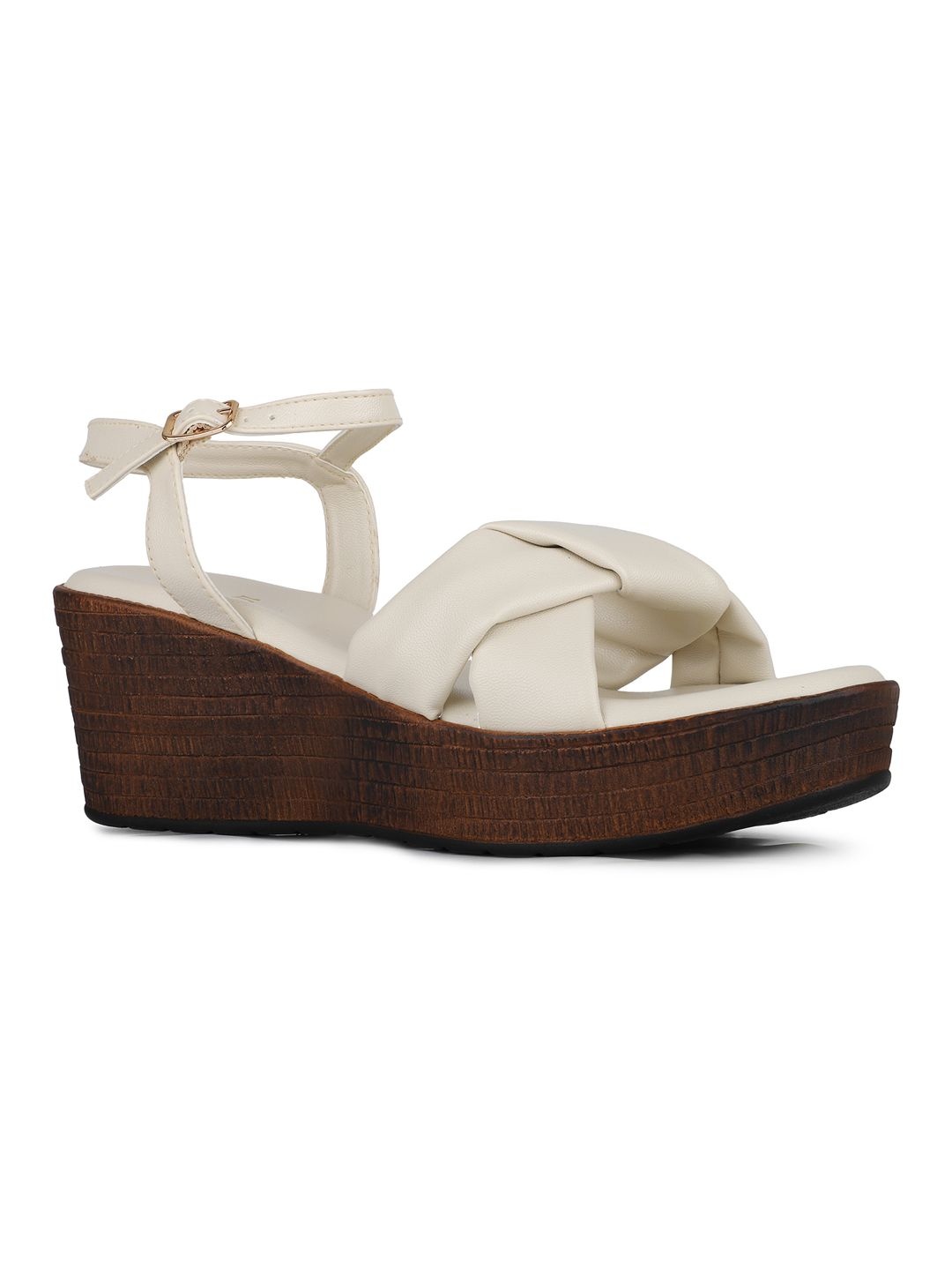 

Inc 5 Party High-Top Wedge Sandals, Cream