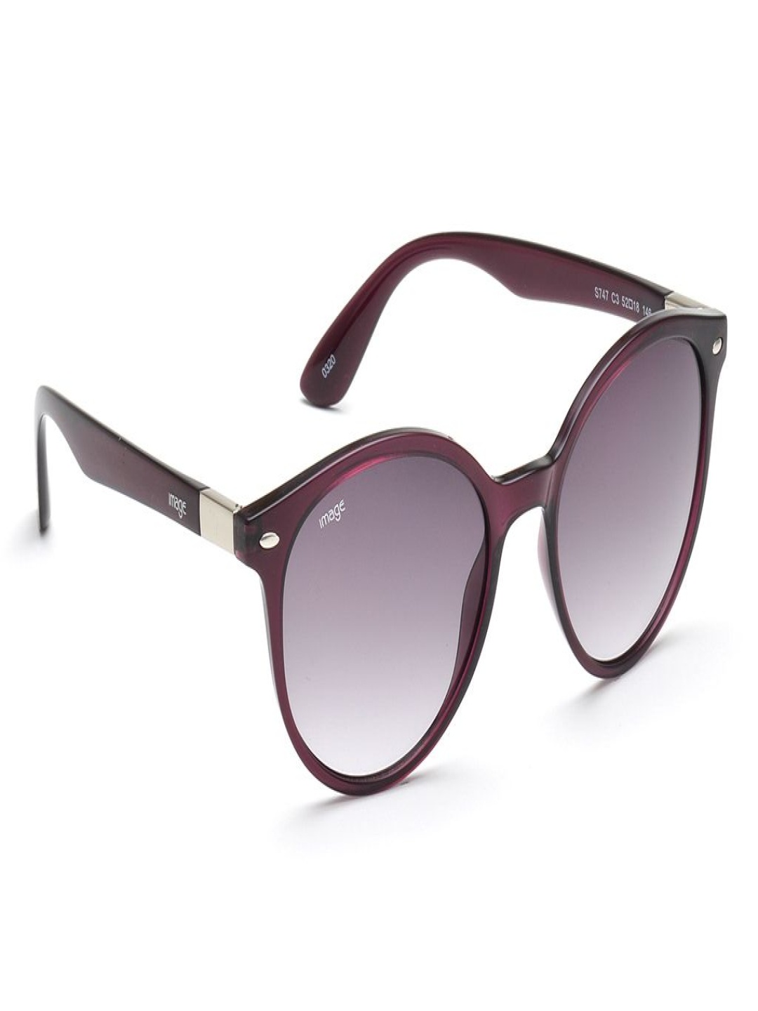 

Image Women Round Sunglasses with UV Protected Lens IMS747C3SG, Grey