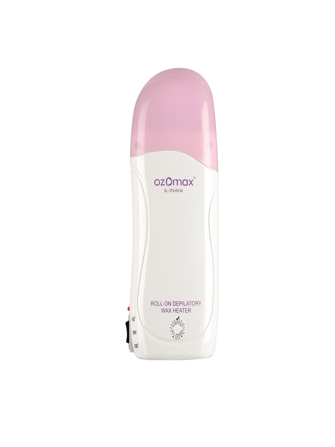 

OZOMAX Roll-on Cartridge Wax Heater, White