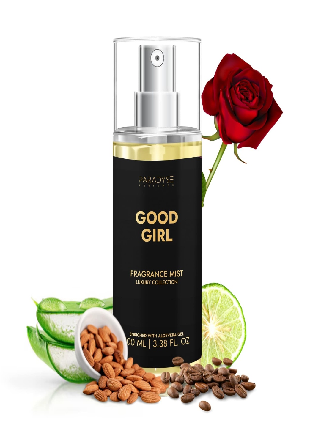 

PARADYSE PERFUMES The Good Girl Long Lasting Fragrance Mist - 100 ml, Transparent