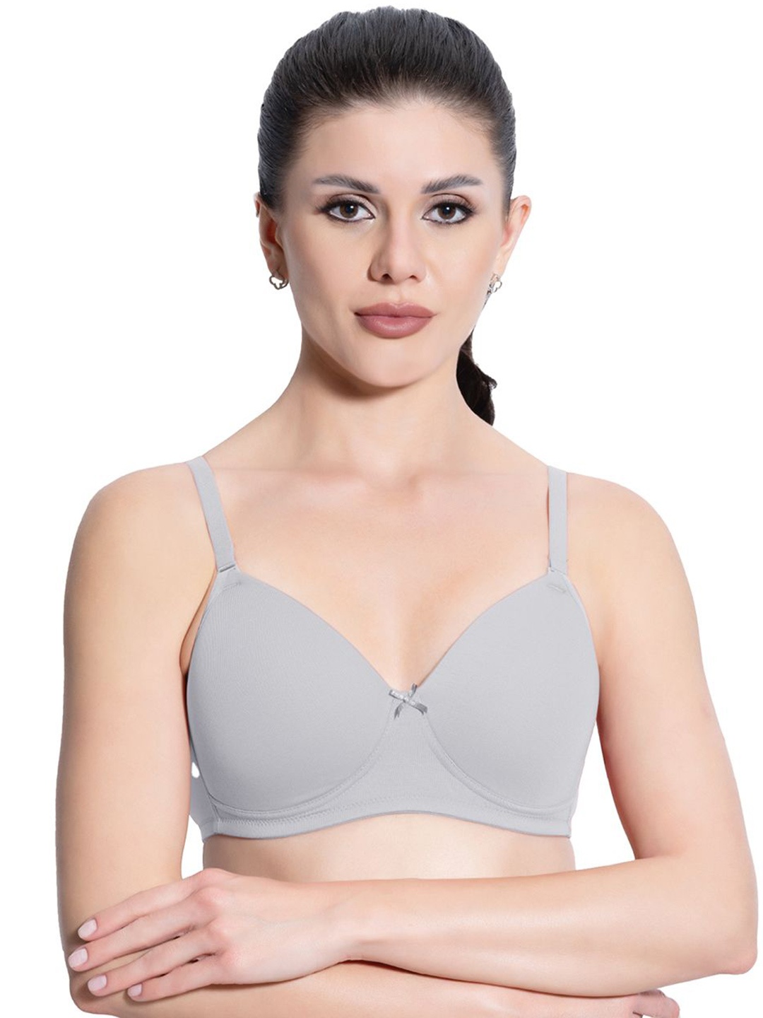 

VStar PP07 Full Coverage Lightly Padded Bra, Grey