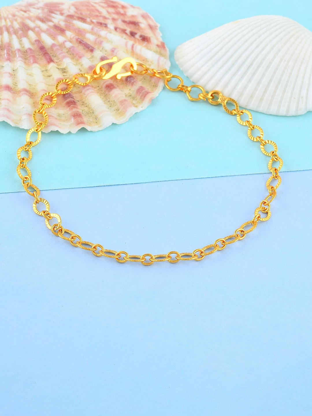 

MEMOIR 24KT Gold-Plated Link Bracelet