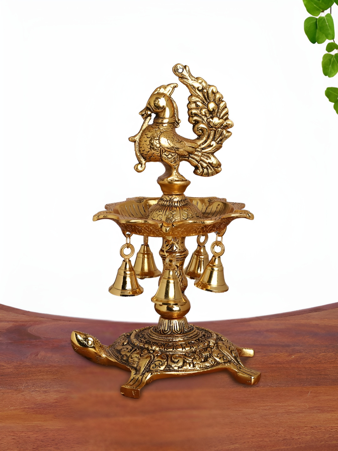 

INTERNATIONAL GIFT Gold-Toned Religious Idol Showpiece