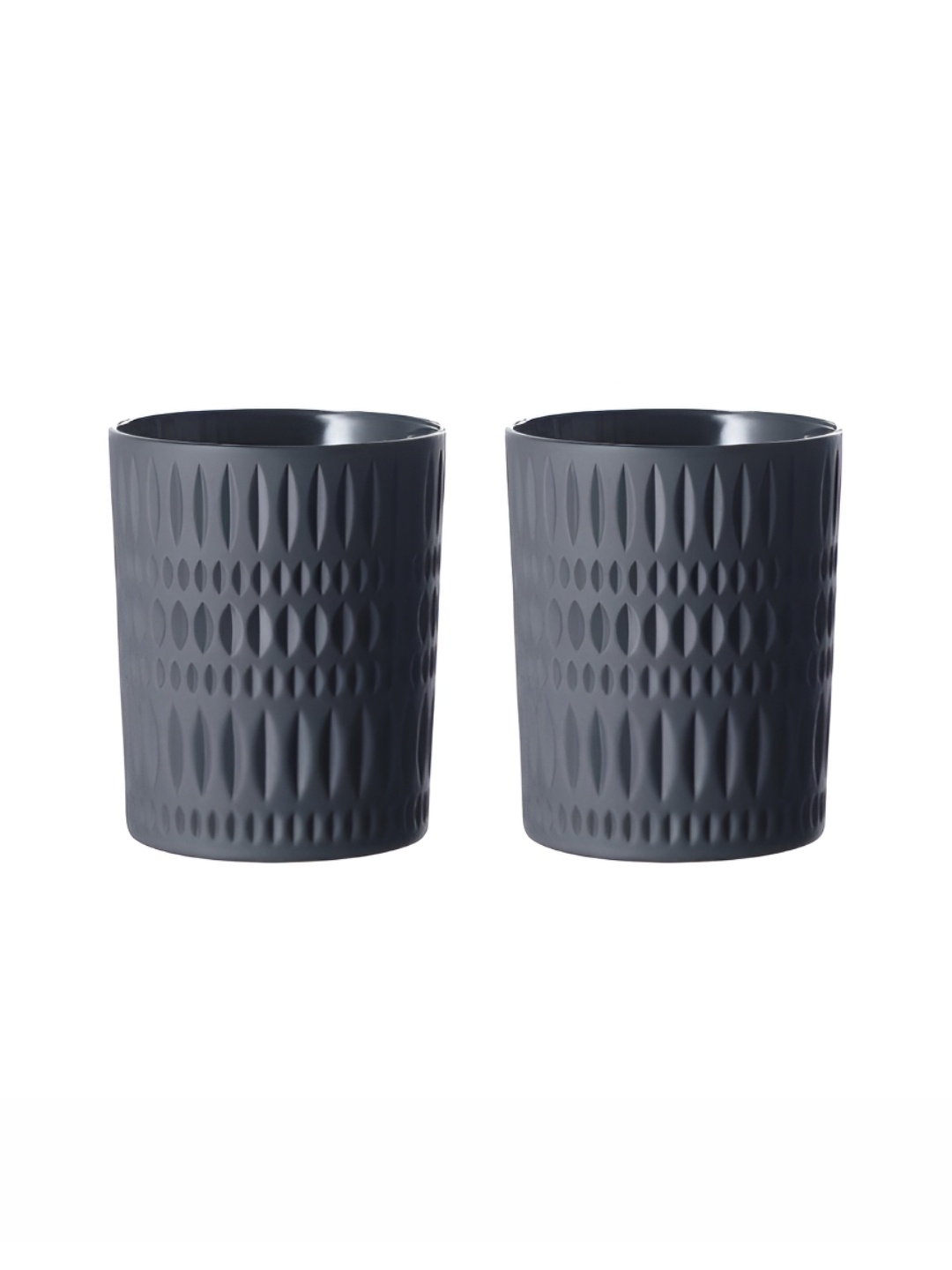 

Nachtmann Ethno Black 2 Pieces Textured Whisky Glasses