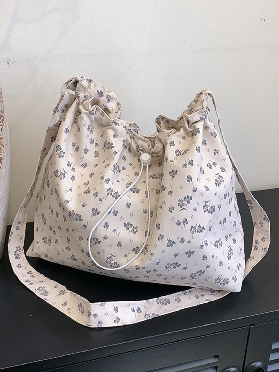 

StyleCast Women Floral Printed Shopper Tote Bag, White