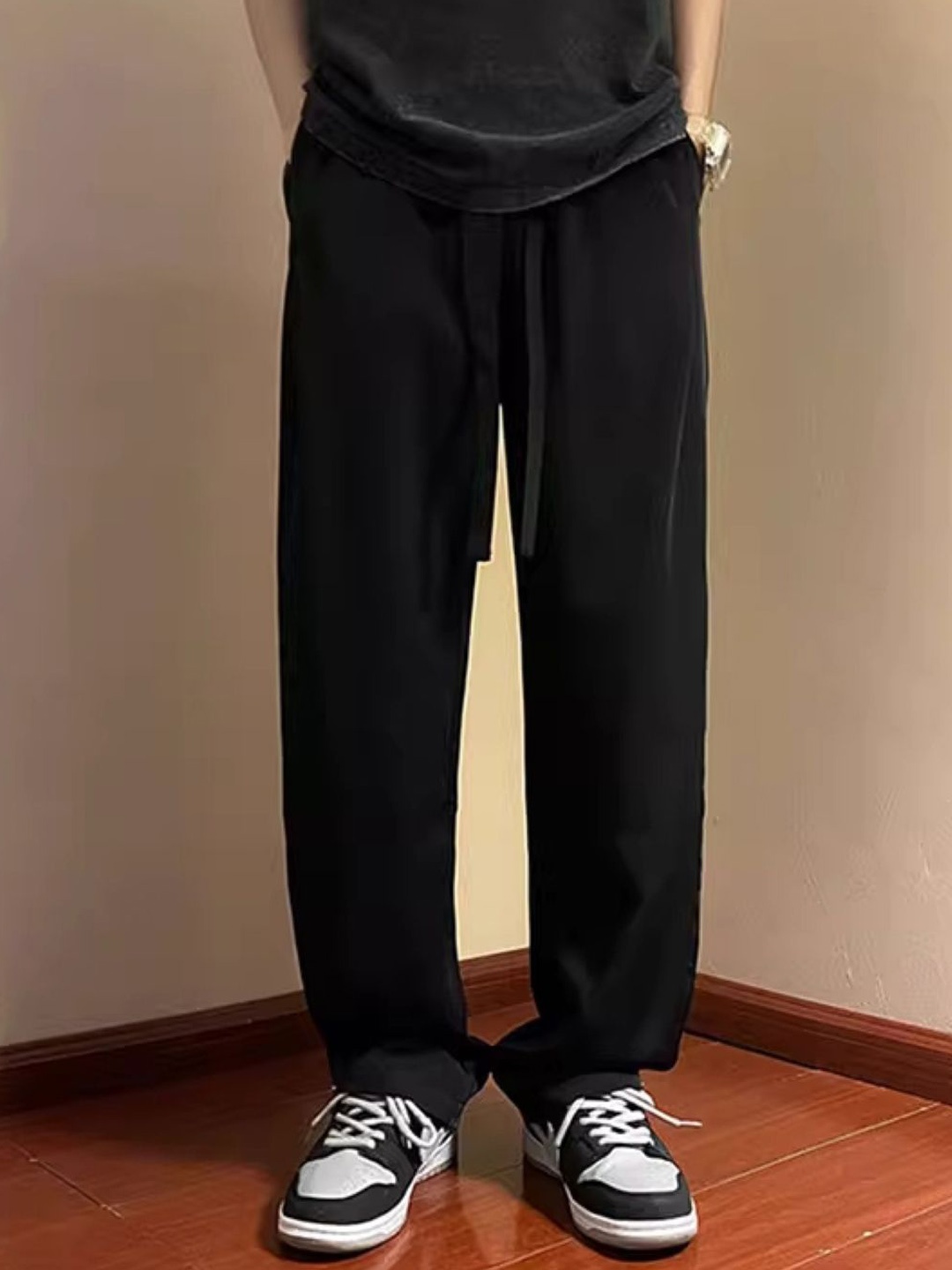 

StyleCast Men Original Fit Mid-Rise Trouser, Black