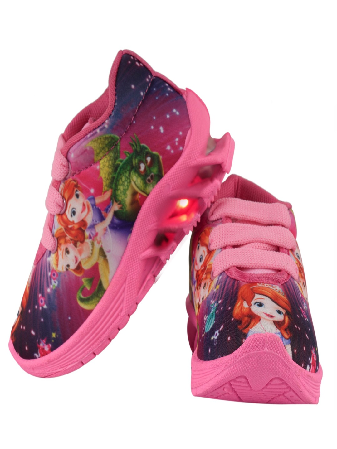 

BUNNIES Girls Star Wars Woven Design LED Slip-On Sneakers, Multi