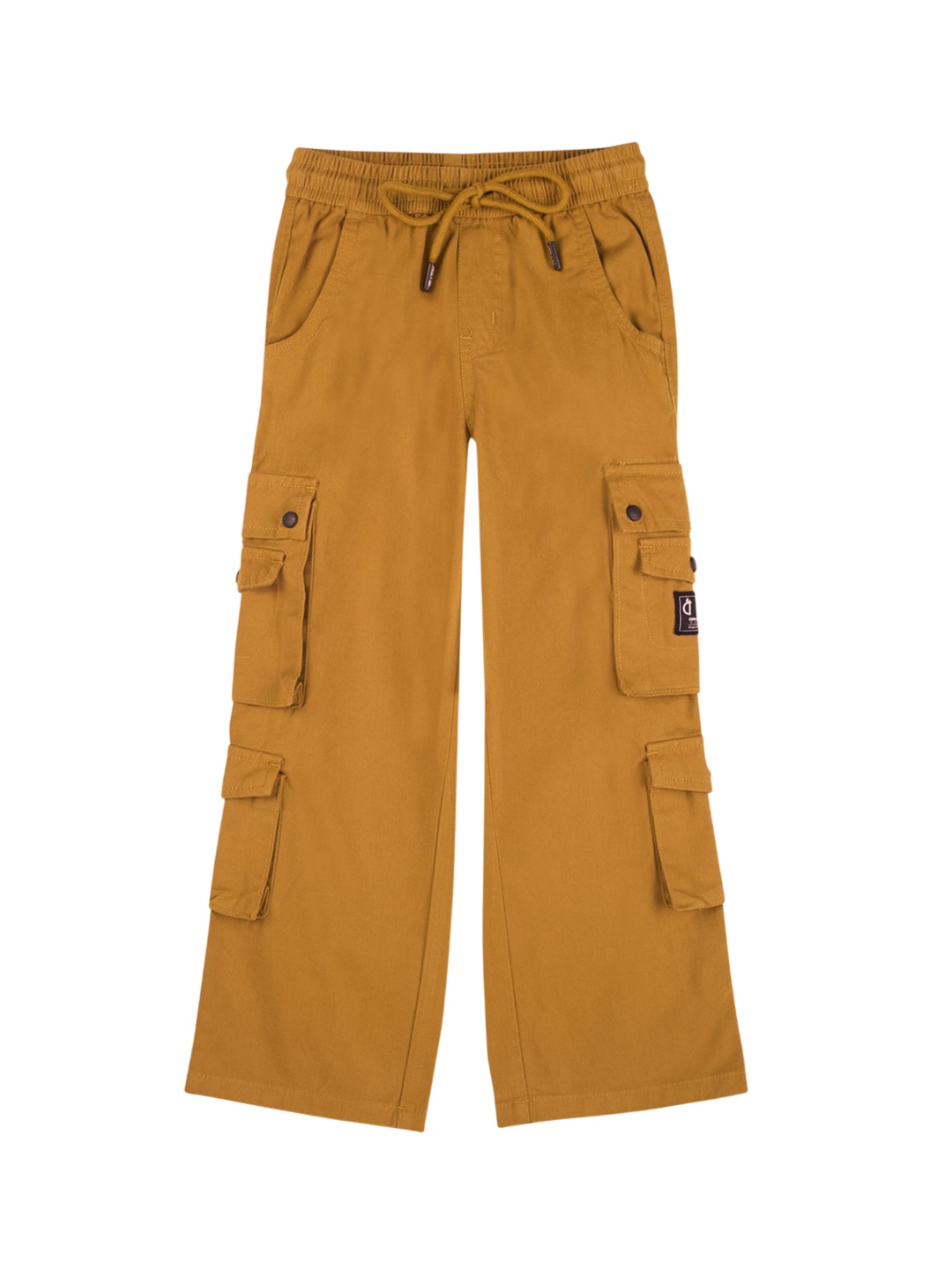 

Gini and Jony Boys Comfort Straight Fit Cargos Trousers, Mustard