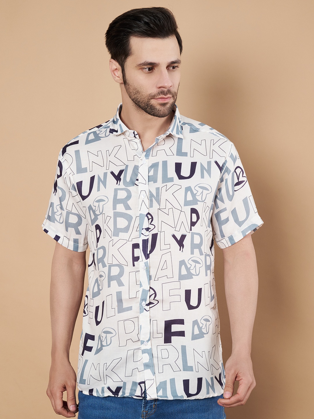 

Fashion FRICKS Men Opaque Casual Shirt, Multi