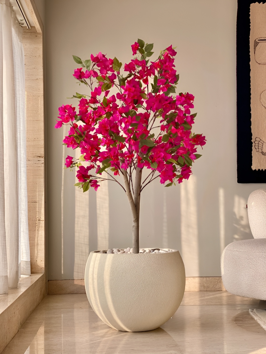 

Mason Home Pink & Green Artificial Bougainvillea Plant