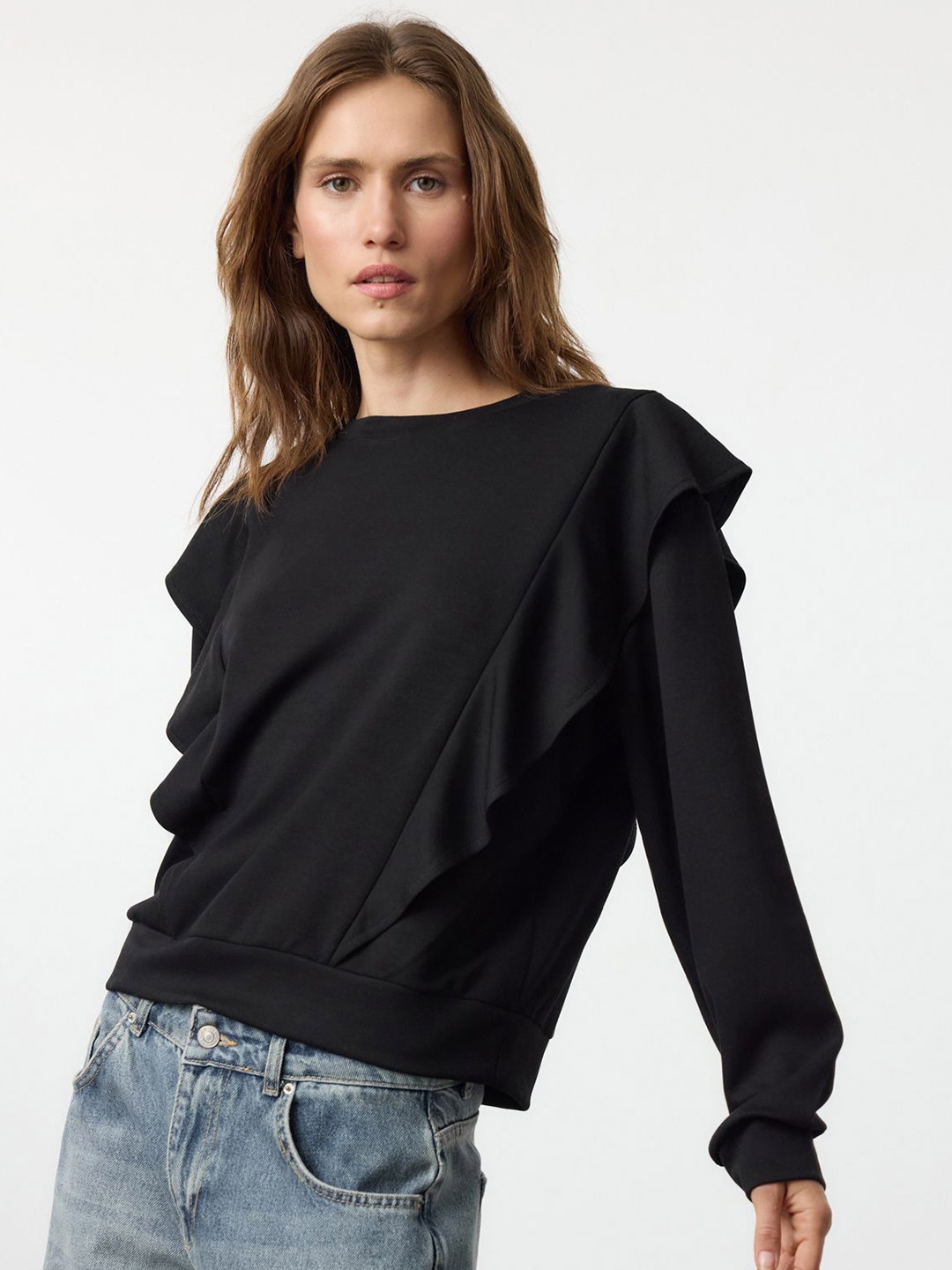 

Trendyol Men Sweatshirt, Na