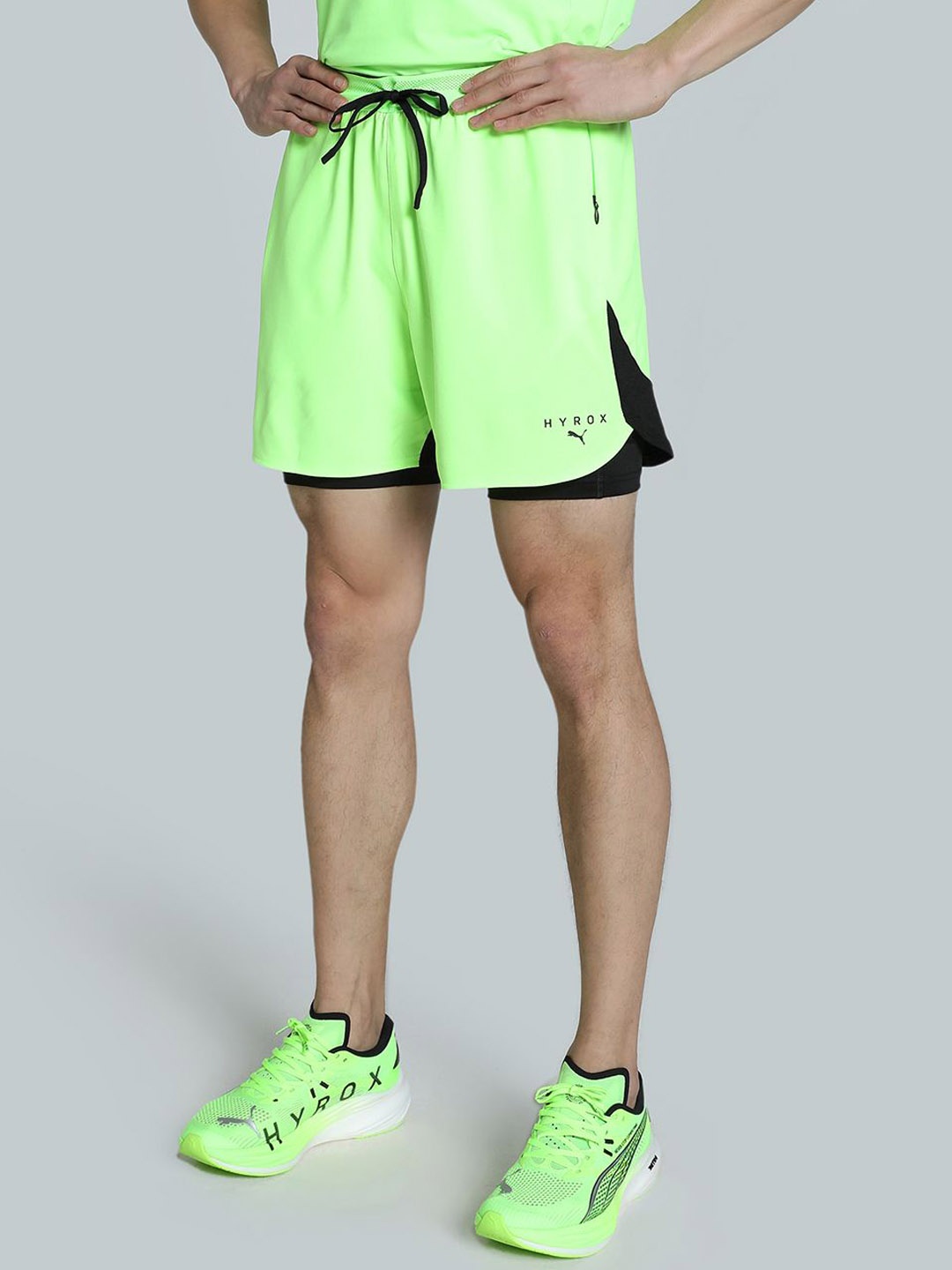

Puma x Hyrox 2-In-1 Men's Training Shorts, Green