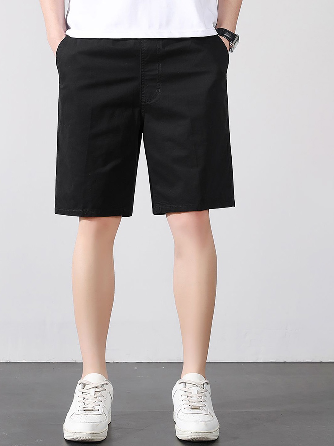 

StyleCast x Revolte Men Shorts, Black