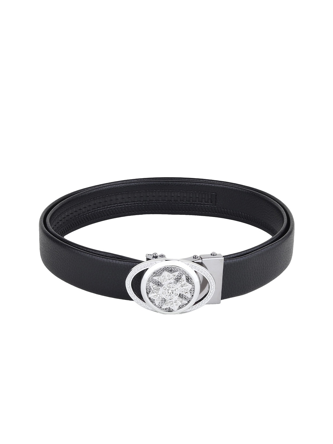 

Provogue Men Textured Belt, Black