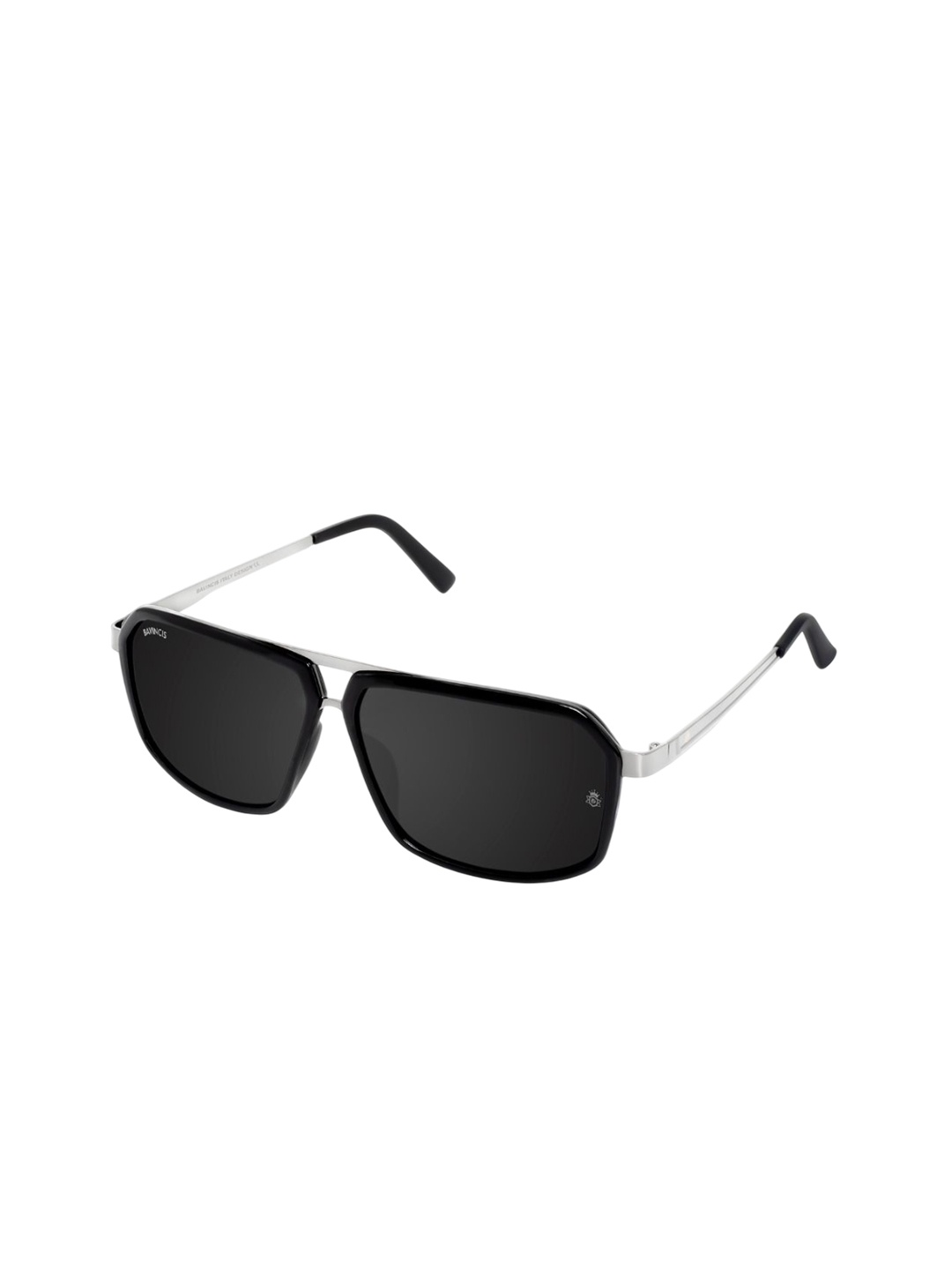 

BAVINCIS Unisex Fashion with UV Protected Lens Sunglasses, Black