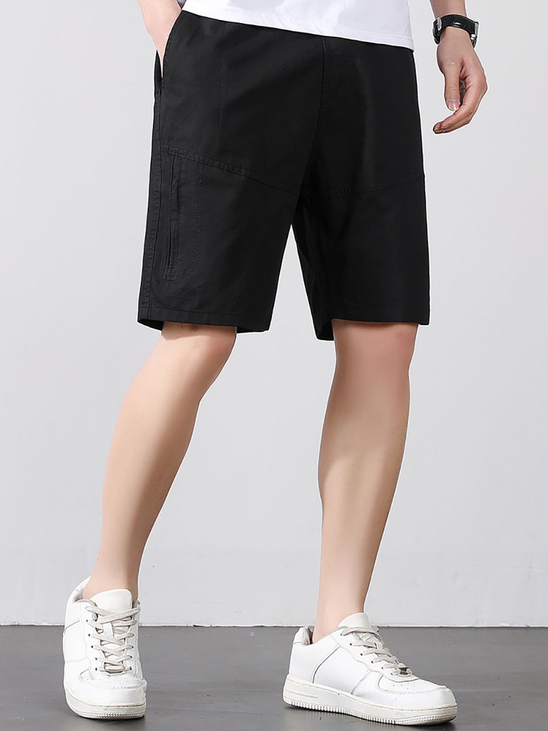 

StyleCast x Revolte Men Shorts, Black
