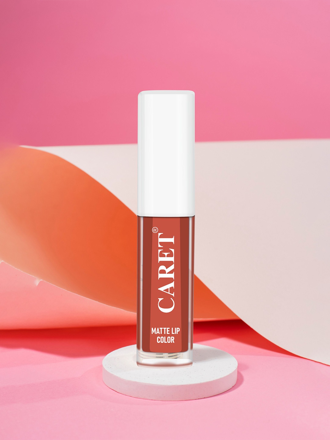

CARET ORGANIC Set Of 5 Highly-Pigmented Liquid Matte Lipsticks -2ml Each -4-3-2-5-6, Pink