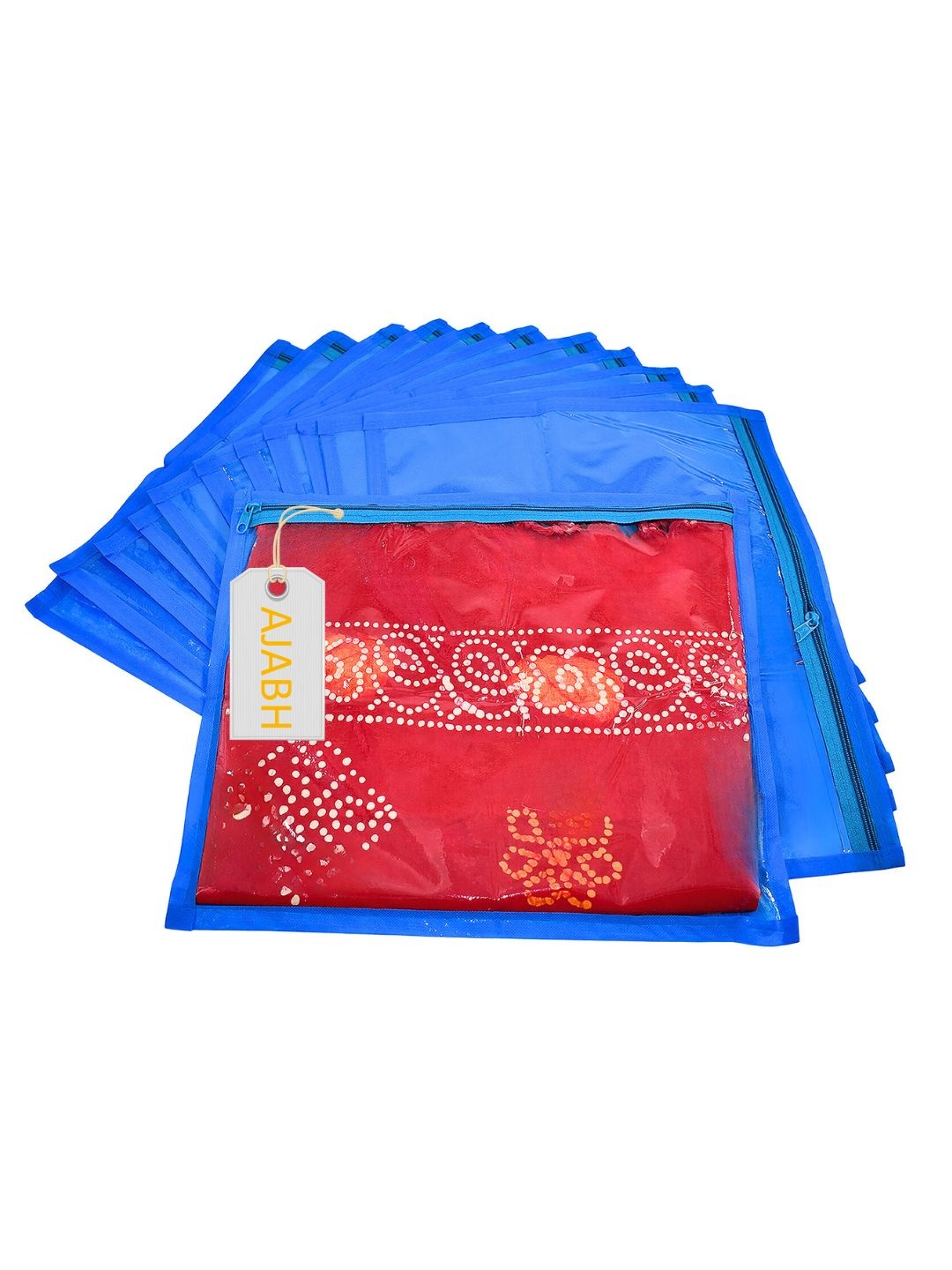 

Ajabh Blue12 Pieces Regular Suit Organisers, Blue
