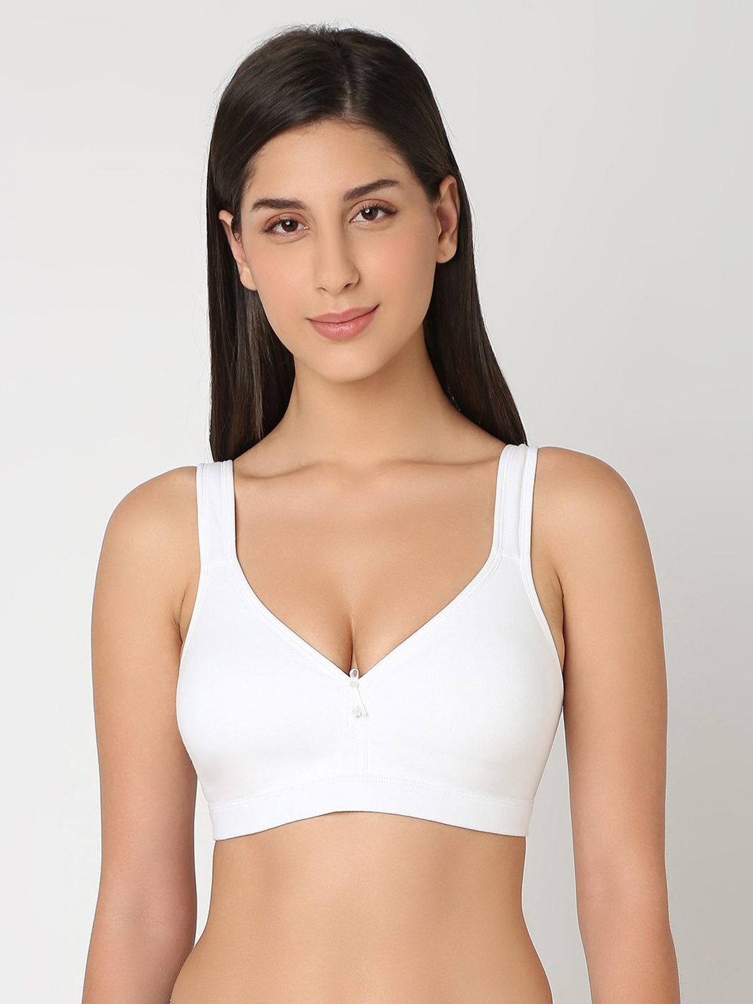 

Juliet Women Full Coverage Non Padded Minimizer Bra, White