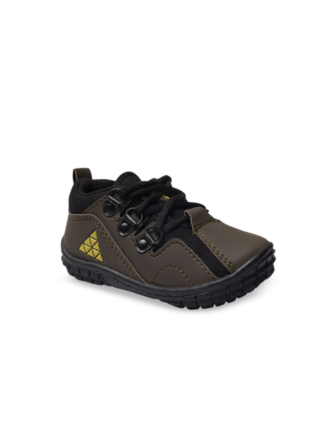 

BUNNIES Kids Woven Design Sneakers, Brown