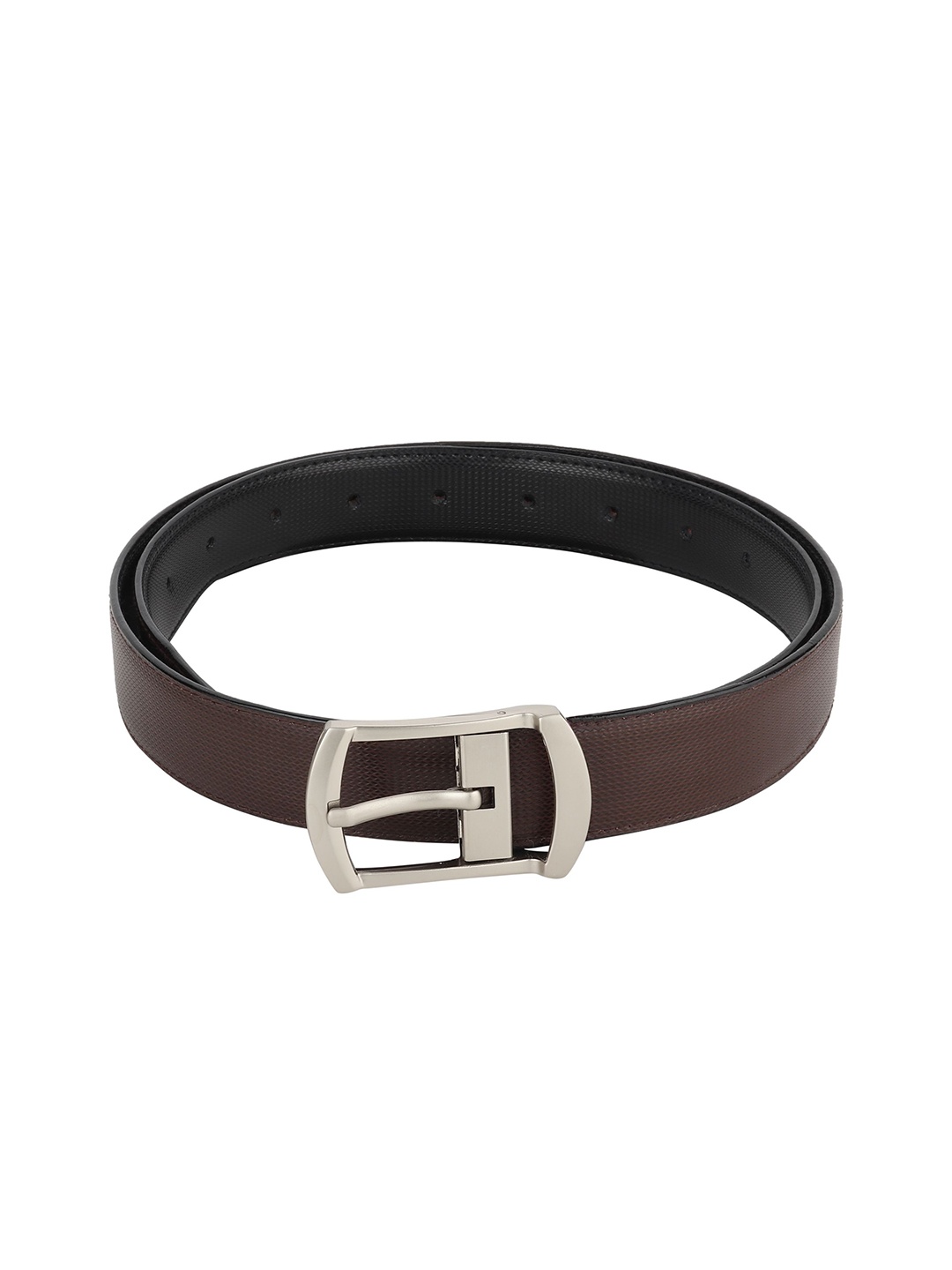 

Provogue Men Textured Reversible Formal Belt, Brown