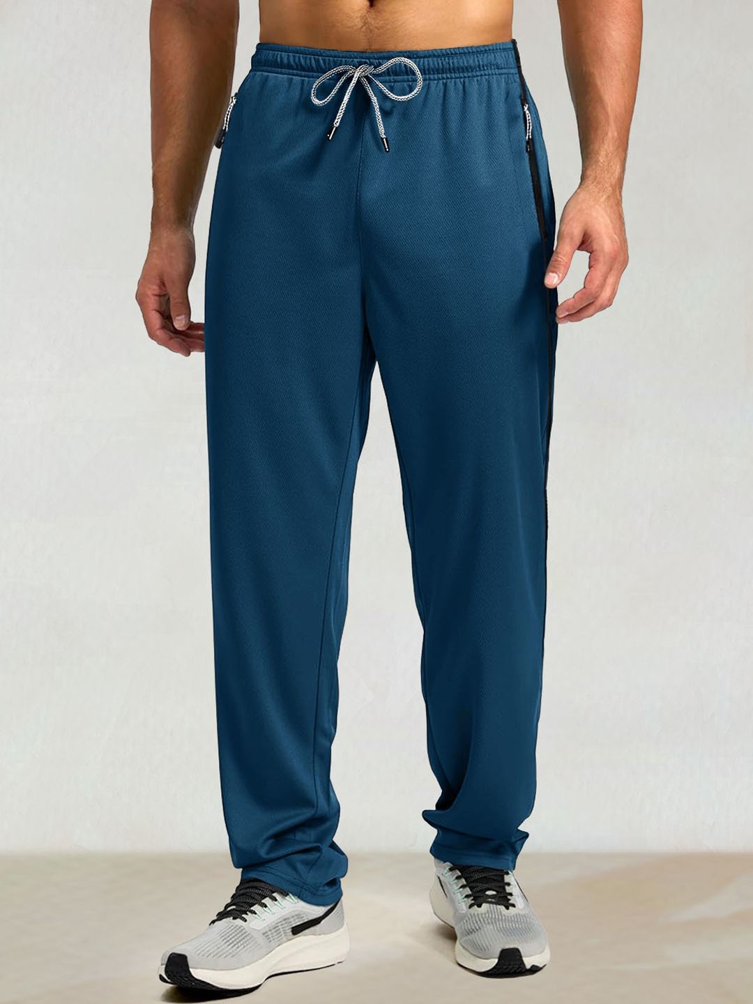 

SZN Men Regular Fit Active Wear Track Pant, Blue