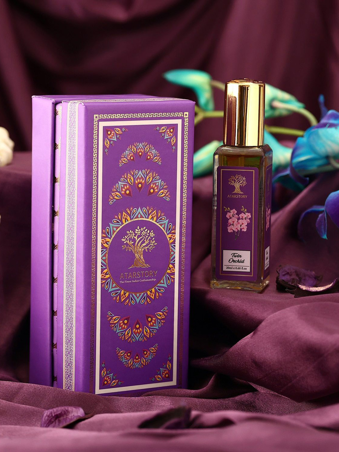 

ATARSTORY Twin Orchid Long Lasting Perfume - 20 ml, Purple