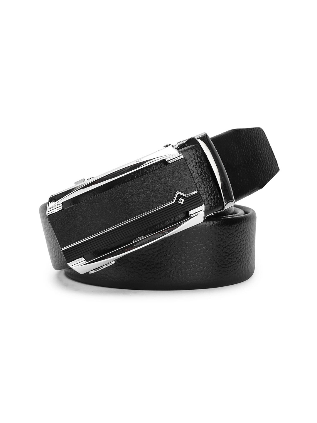

Provogue Men Textured Belt, Black